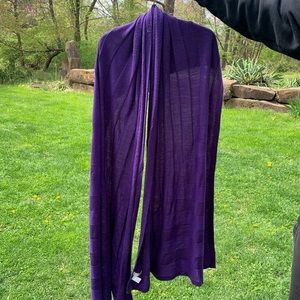 Purple Nordstrom’s scarf